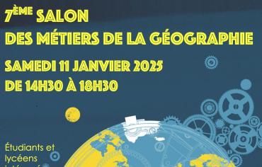 Manifestation – 7e salon des métiers de la géographie