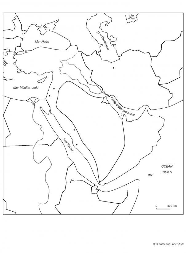 Le Moyen-Orient en 1914
