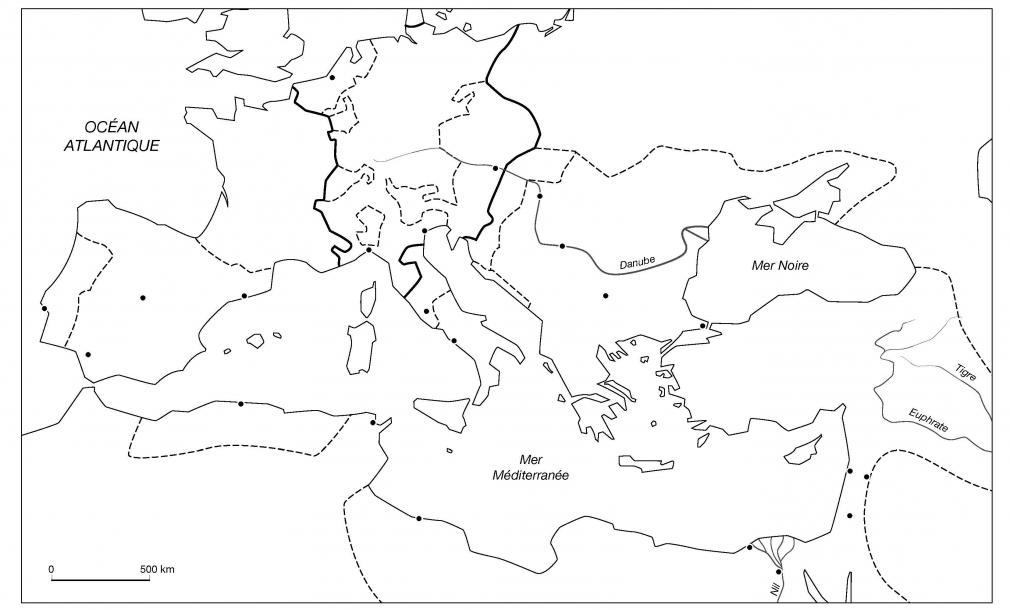 La Méditerranée au milieu du XVIe siècle