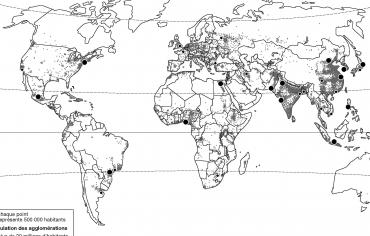 La répartition de la population mondiale