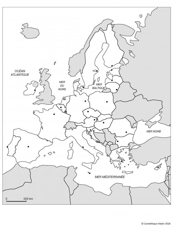 L'Union européenne (capitales)